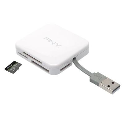 Lecteur carte mémoire - PNY - AXP724 - Pour format SD - Haute vitesse - Stockage fiable - Usage quotidien