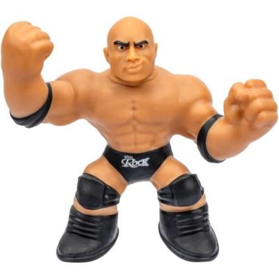 Figurine extensible GOO JIT ZU WWE The Rock - 11 cm - Texture élastique