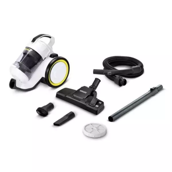 KARCHER VC 3 - Aspirateur traineau sans sac multicyclonique - 700 W - Filtre HEPA 13 - silencieux - Flexible d'aspiration 1,5 m