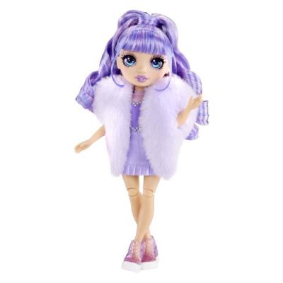 Rainbow High Cristal Poupée Mannequin 27 cm - Violet | Pack 29x32x9 cm