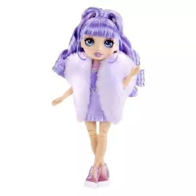 Rainbow High Cristal Poupée Mannequin 27 cm - Violet | Pack 29x32x9 cm
