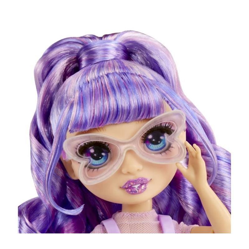 Rainbow High Cristal Poupée Mannequin 27 cm - Violet | Pack 29x32x9 cm