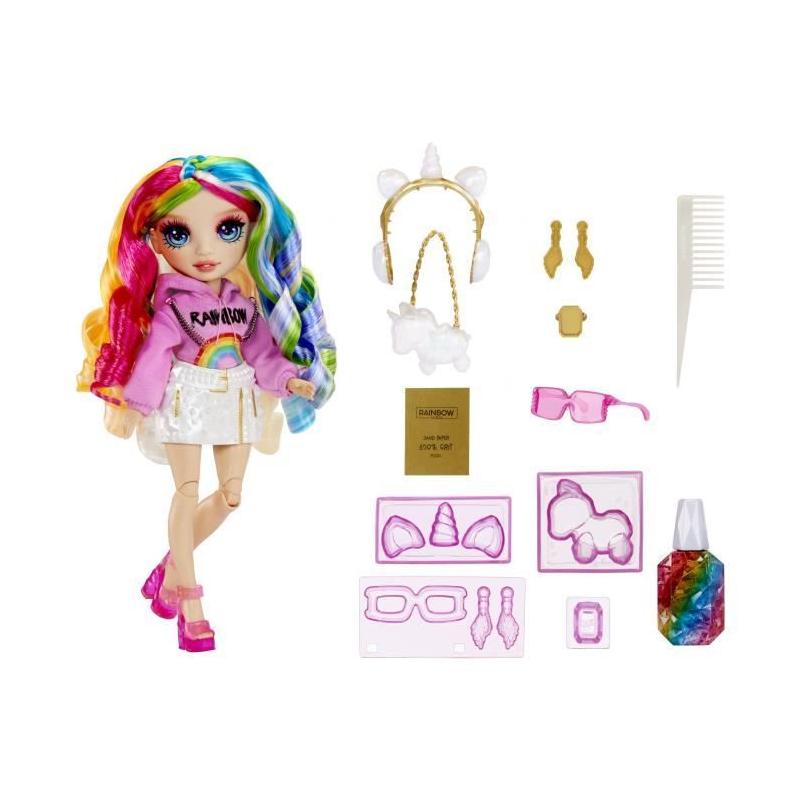 Découvrez la poupée mannequin Cristal Rainbow High - Amaya!
