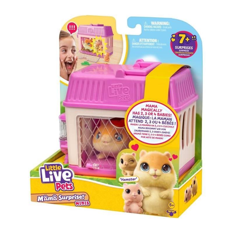 Set de jeu - LITTLE LIVE PETS - Mama Surprise Hamsters - Bébés inclus