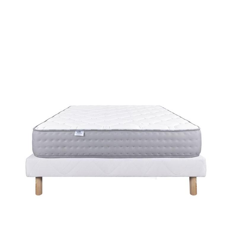 Ensemble matelas + sommier de luxe ZEN 140x190cm - Ferme & Responsable