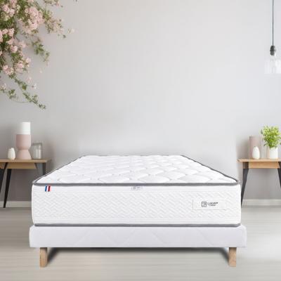 Ensemble matelas + sommier de luxe IRIS - 140x190 cm
