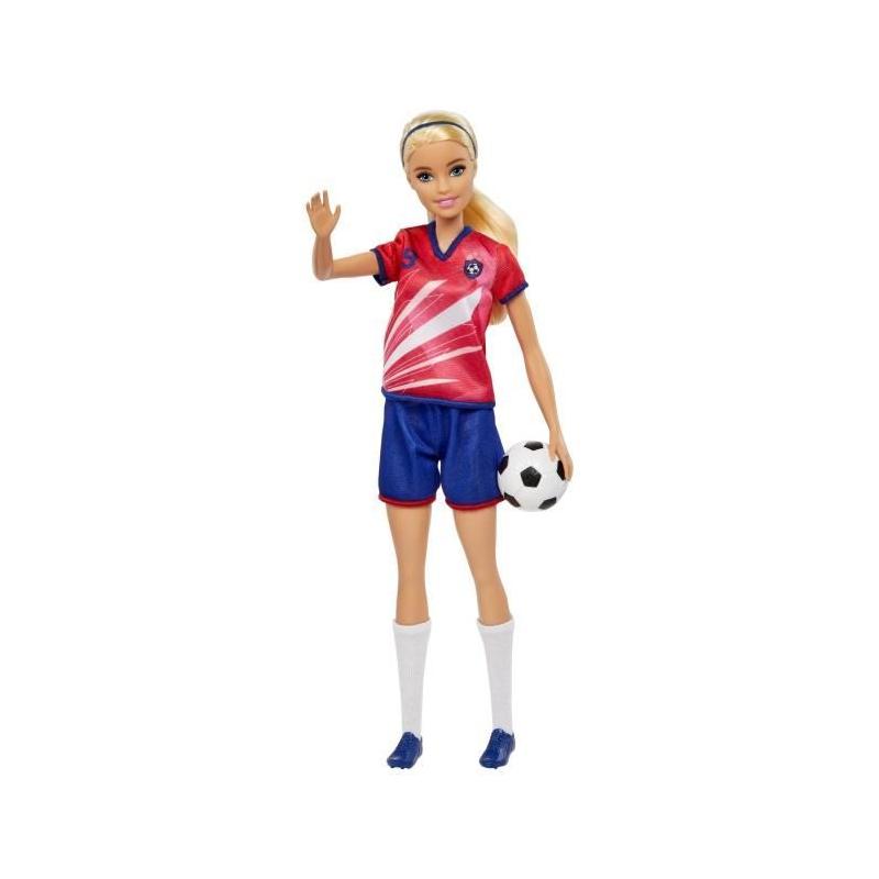 Barbie Footballeuse - Poupée Mannequin Pour les Fans du Football