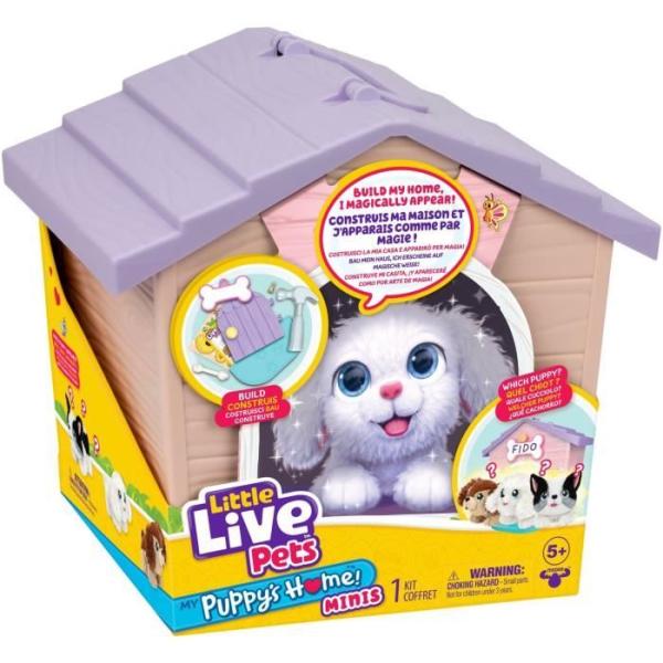 Niche surprise - LITTLE LIVE PETS - Chien rose - Modele aléatoire - Accessoires inclus