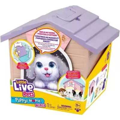 Niche surprise - Little Live Pets Chien rose - Accessoires inclus