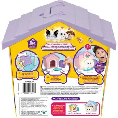 Niche surprise - Little Live Pets Chien rose - Accessoires inclus