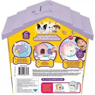 Niche surprise - Little Live Pets Chien rose - Accessoires inclus
