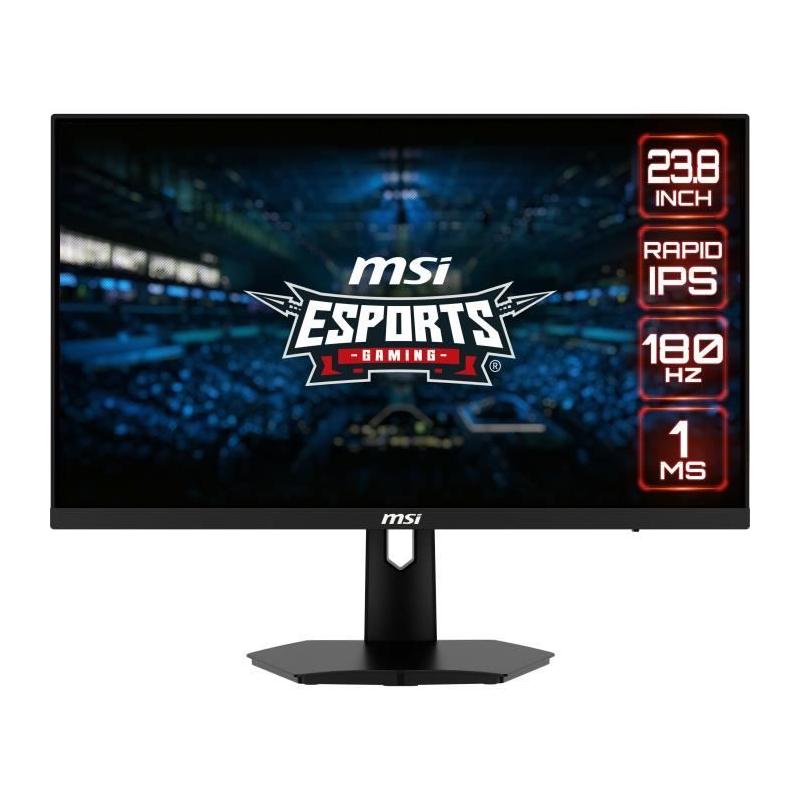 Écran PC Gamer plat MSI Optix G244F E2 - 24 FHD - 180Hz - 1ms
