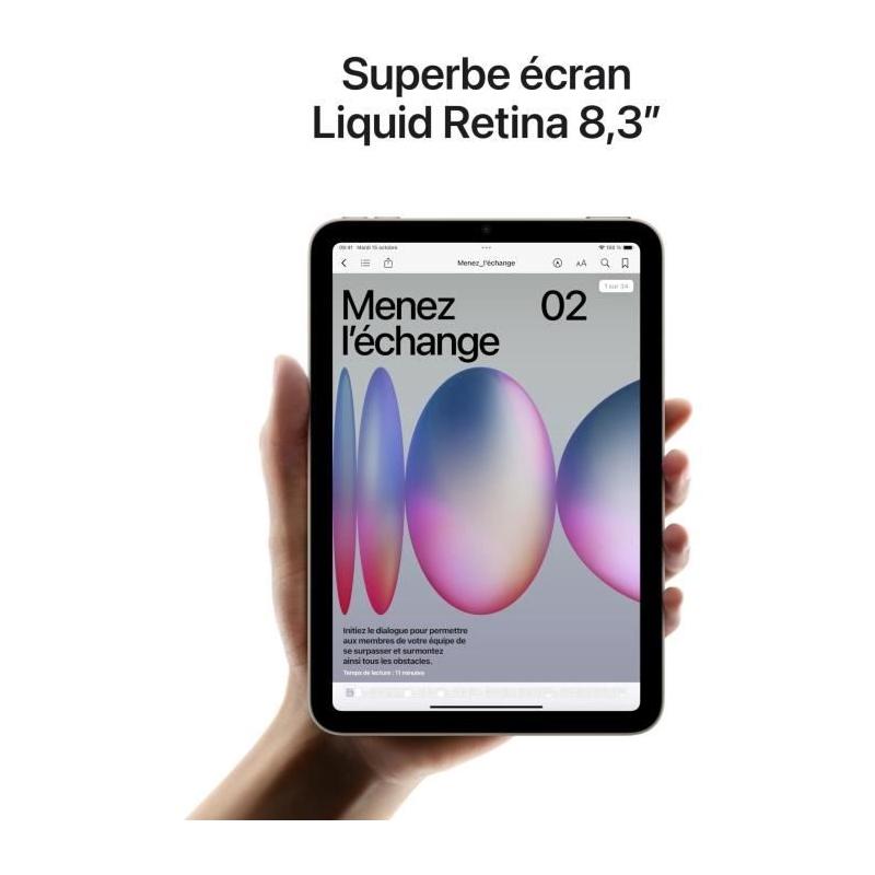 iPad mini (2024) - 8.3'' WiFi+Cellulaire 512Go Violet