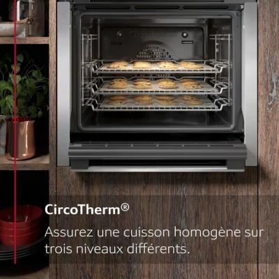 Four ecoclean NEFF N30 Noir - 7 modes de cuisson - Compact et Performant