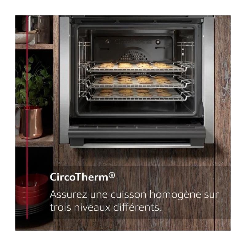 Four ecoclean NEFF N30 Noir - 7 modes de cuisson - Compact et Performant