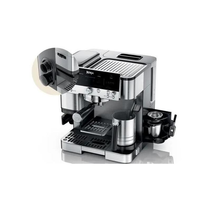 Machine à expresso Ninja ES501EU Luxe Essential - 2L - Ecran digital - Noir/Inox
