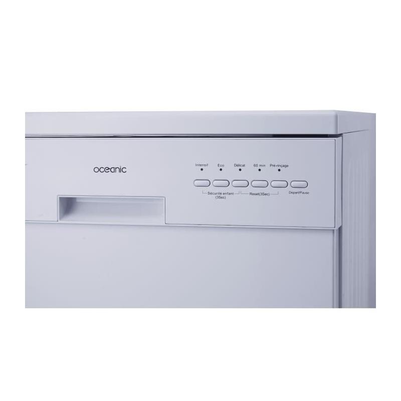 Lave-vaisselle Oceanic OCEALV1247EWP - 12 couverts - Blanc