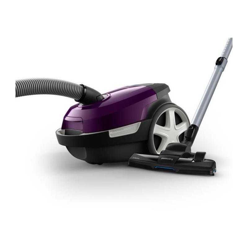 Aspirateur Traineau PHILIPS XD3100/06 Violet - Puissant 900 W - Silencieux 79 dB