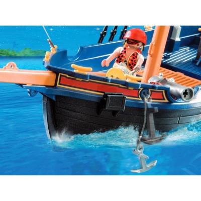 Aventure pirate: Chaloupe avec canon - 84 pièces