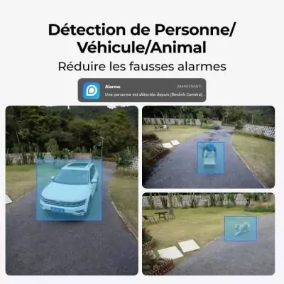 Caméra intérieure REOLINK E540 Blanc - Surveillance Haute Définition