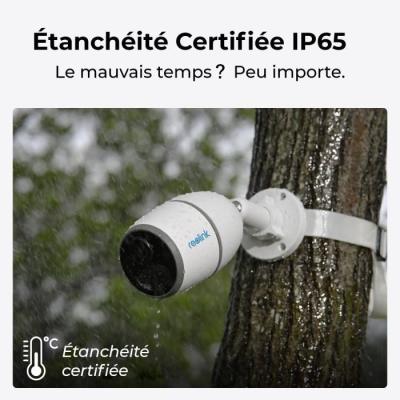 Caméra extérieure REOLINK G330 Blanc - Dimensions compactes