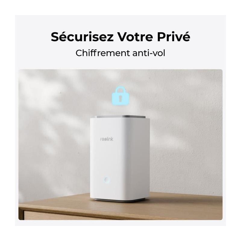 Hub indoor REOLINK Compatible Google Home Blanc - Facile à installer