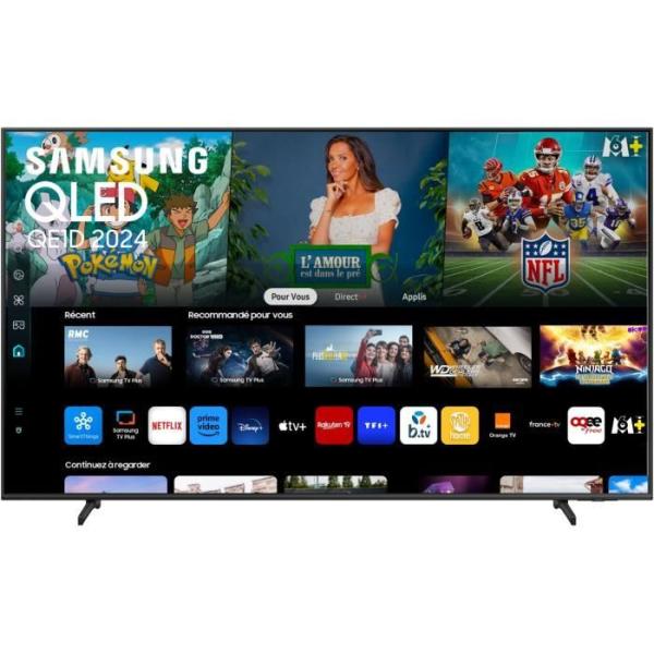 Samsung 75QE1D - TV QLED 75 (189 cm) - 4K UHD 3840x2160 - Quantum HDR - Smart TV - Gaming HUB - 3xHDMI - WiFi