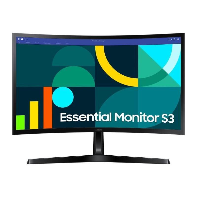 Écran PC Samsung S24D366GAU 24" FHD VA 100Hz - Noir