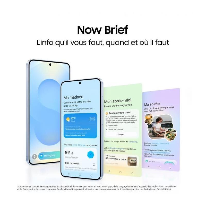 Smartphone SAMSUNG Galaxy S25 AI 128Go Vert d'eau