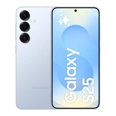 SAMSUNG Galaxy S25 AI Smartphone 512 Go Bleu clair - Ultra performant et compact