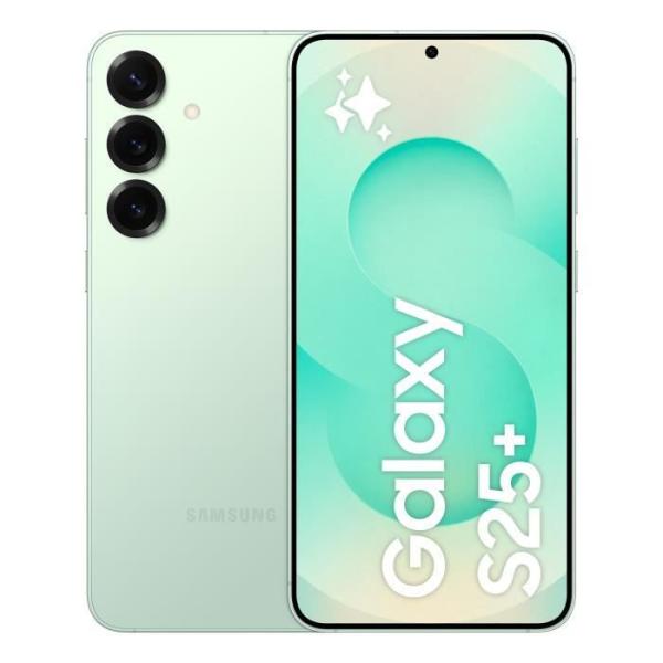 SAMSUNG Galaxy S25 Plus AI Smartphone 256 Go Vert d'eau