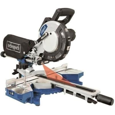 Scie à onglet radiale électrique SCHEPPACH 216 mm HM81LXU - 2000 W - Avec laser et LED