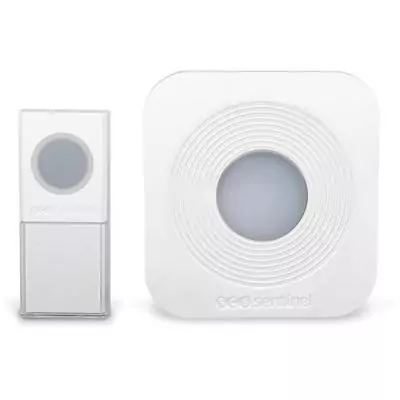 Sonnette sans fil 200m SimplyBell blanc - SCS SENTINEL Sonnette sans fil 200m SimplyBell blanc - SCS SENTINEL