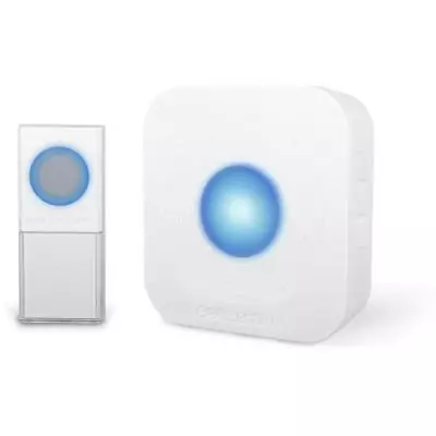 Sonnette sans fil 200m SimplyBell blanc - SCS SENTINEL Sonnette sans fil 200m SimplyBell blanc - SCS SENTINEL