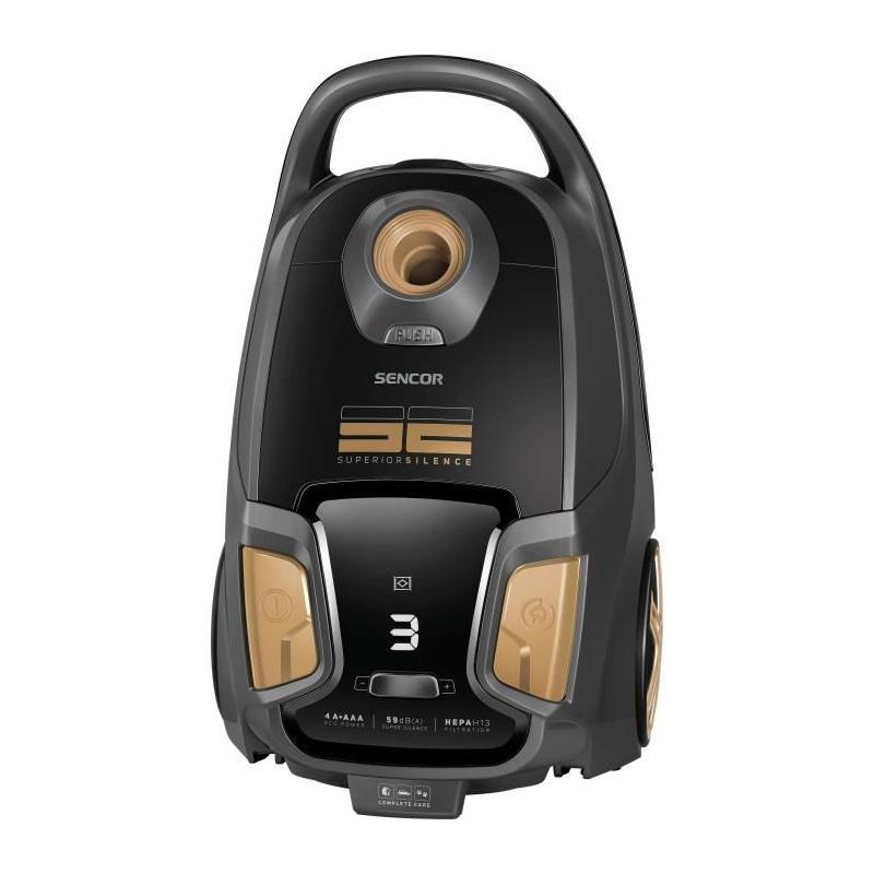 Aspirateur traineau avec sac SENCOR - SVC 9300BK - 600 W - 59 dB - Noir
