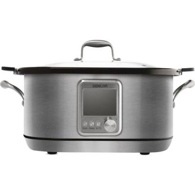 Mijoteuse SENCOR SPR 7200SS - Puissante et spacieuse - Argent