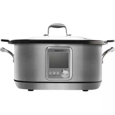 Mijoteuse SENCOR SPR 7200SS - Puissante et spacieuse - Argent