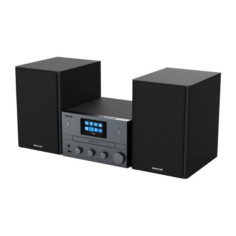 Micro-chaîne hi-fi SENCOR - SMC 5700WDB - 100 W - Noir