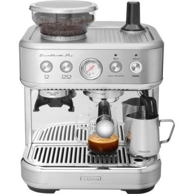 Machine à expresso SENCOR - SES 6010SS - 15 bars - Broyeur à café - Inox