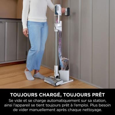Aspirateur Balai sans fil SHARK - 181 W - Vidage automatique