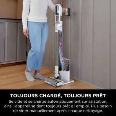 Aspirateur Balai sans fil SHARK - 181 W - Vidage automatique Aspirateur Balai sans fil SHARK - 181 W - Vidage automatique