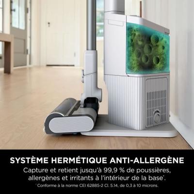 Aspirateur Balai sans fil SHARK - 181 W - Vidage automatique