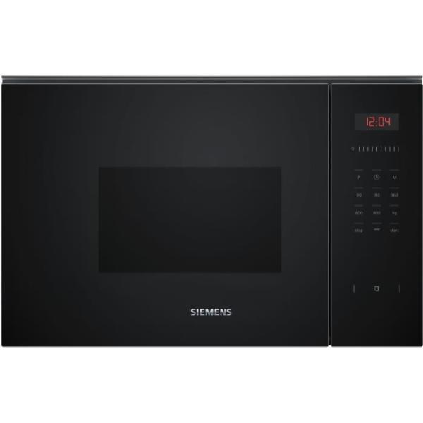 Micro-ondes+grill encastrable - SIEMENS IQ300 - BE523LMB1F - Noir - 1 mode de cuisson - 38,2 x 59,4 x 31,7 cm