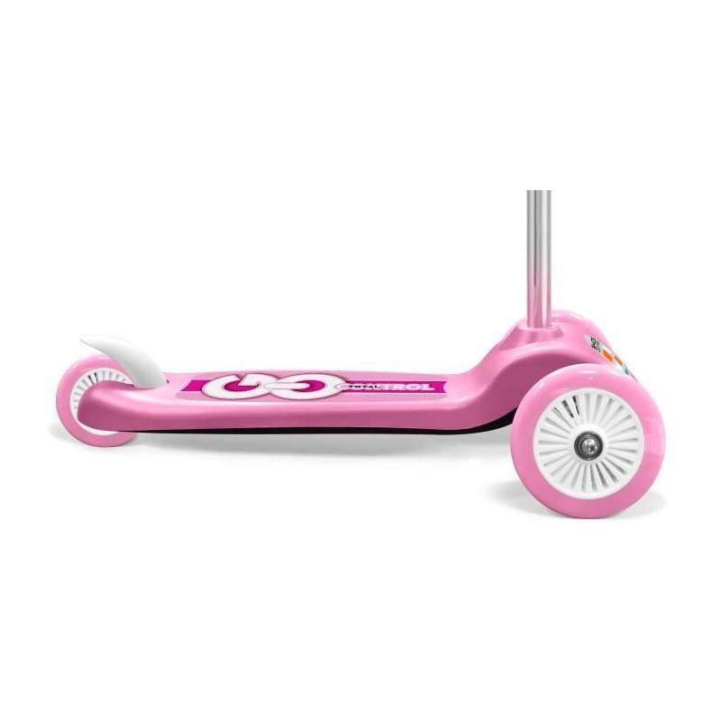 Trottinette 3 roues STAMP SKIDS CONTROL Rose - Facile à manœuvrer