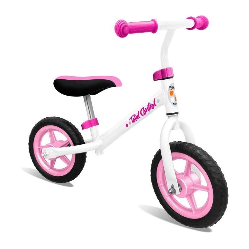 Draisienne rose STAMP avec contrôle de skids - Compacte et pratique