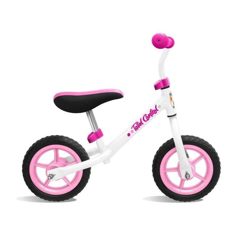 Draisienne rose STAMP avec contrôle de skids - Compacte et pratique