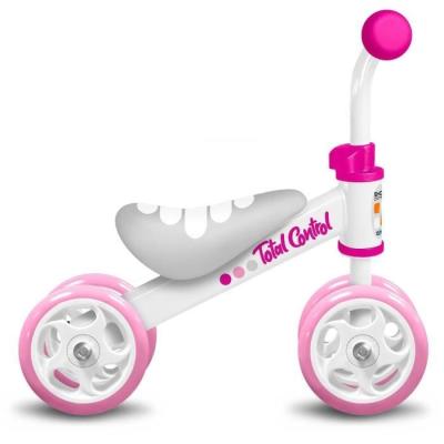 Ma première draisienne Baby Walker STAMP - Contrôle des dérapages - Rose