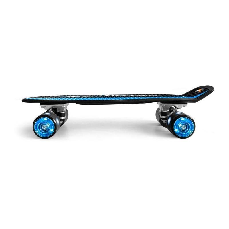 Skateboard 22 x 6 - STAMP - Contrôle des Skids - Roues lumineuses