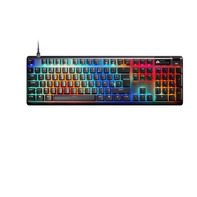 Clavier gamer mécanique filaire - STEELSERIES - APEX PRO GEN 3 - Noir - Haute Performance