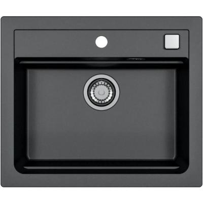 Evier en Granit Noir 1 Bac 59x50cm - ATROX - STRADOUR